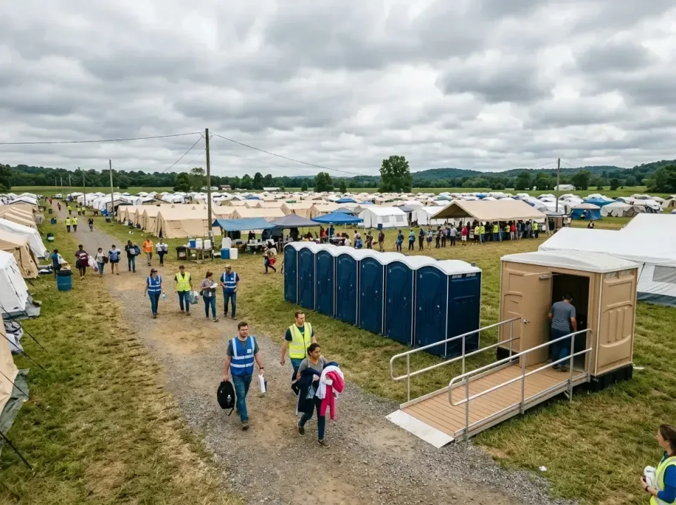 disaster-relief-camp-restrooms-010 — frequently asked questions, Dumpster & Portable Bathrooms Rental in Ashville, OH